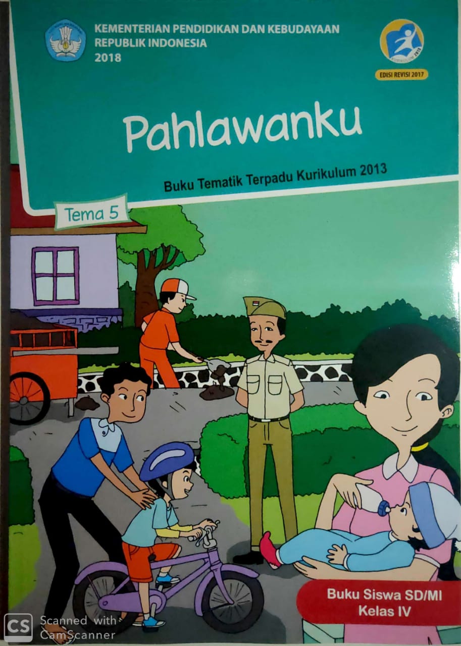 Buku Guru Kelas 4 Tema 5 Pahlawanku Berbagai Buku