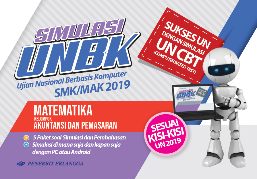 Jual Aplikasi Pembelajaran Digital Simulasi Unbk 2019 Smk Mak Mtk