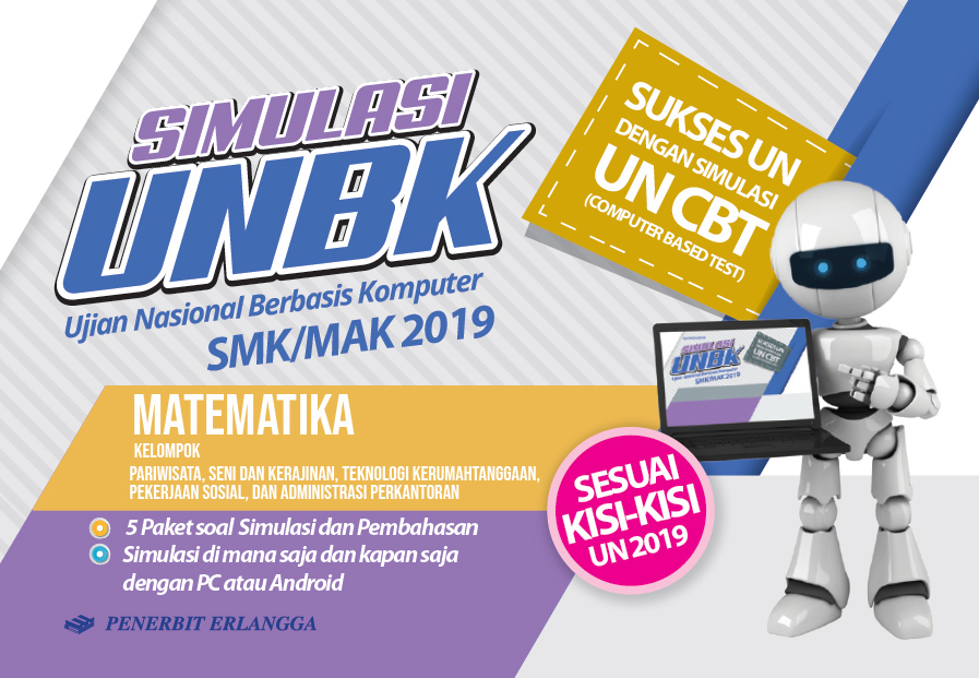 Jual Aplikasi Pembelajaran Digital Simulasi Unbk 2019 Smk Mak Mtk