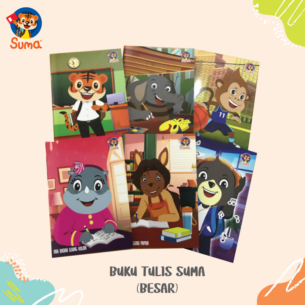 Jual Alat Tulis Sekolah Buku Tulis Suma And Friends Boys Dari Penerbit Suma Official Store Original Murah SIPLah Eureka Bookhousess