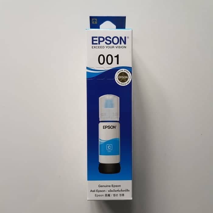 Jual Printer  Catridge Tinta  Epson 001 Cyan Original 