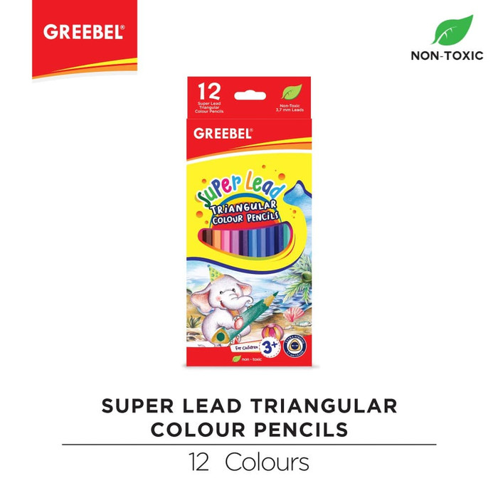 greebel-3712-super-lead-triangular-colour-pencil