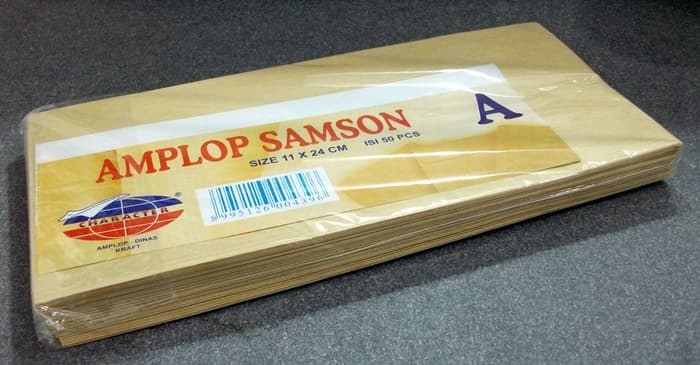 Jual Perlengkapan Sekolah & Kantor Amplop Samson A dari