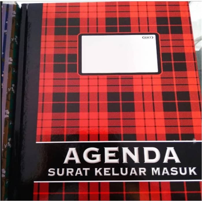 Buku Agenda Surat Masuk Dan Keluar