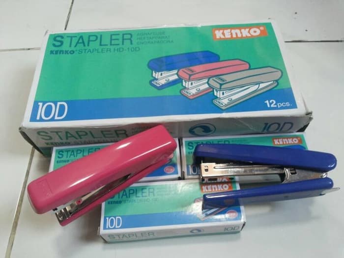 Jual Kebutuhan Sekolah Alat Stapler / Staples Kenko HD-10D dari