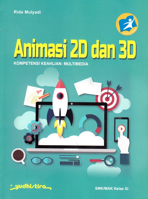 Jual Buku Teks Pendamping Animasi  2D  dan  3D  XI  SMK MAK 