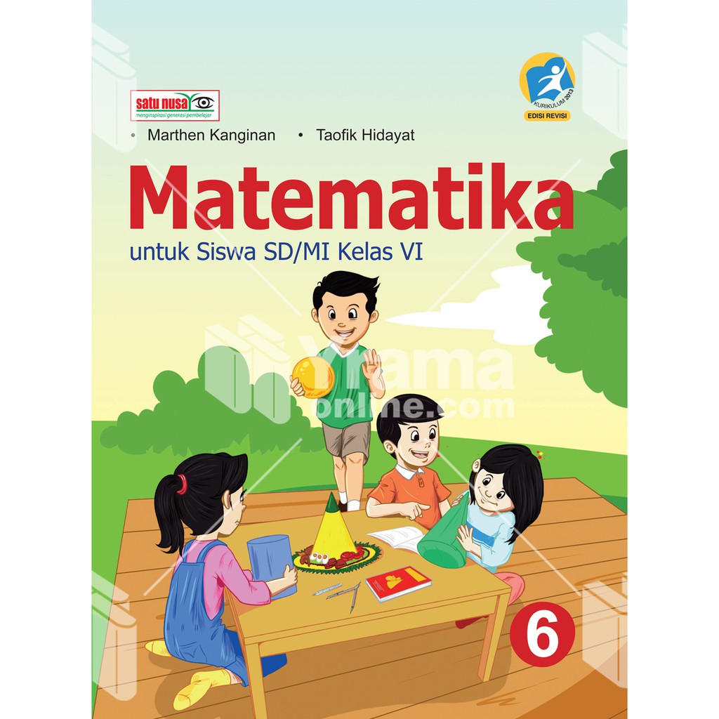 Jual Buku Sekolah Buku Siswa Kelas Vi Sd Matematika Semester I