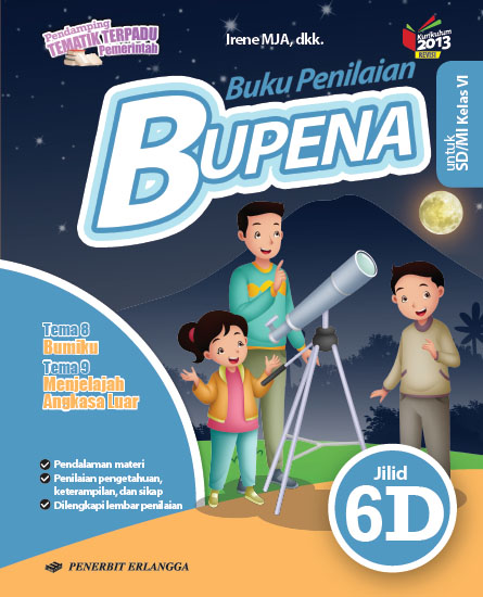Jual Kebutuhan Sekolah Buku Penilaian Bupena 6d Dari Penerbit Penerbit Erlangga Mahameru Original Murah Siplah Eureka Bookhousess