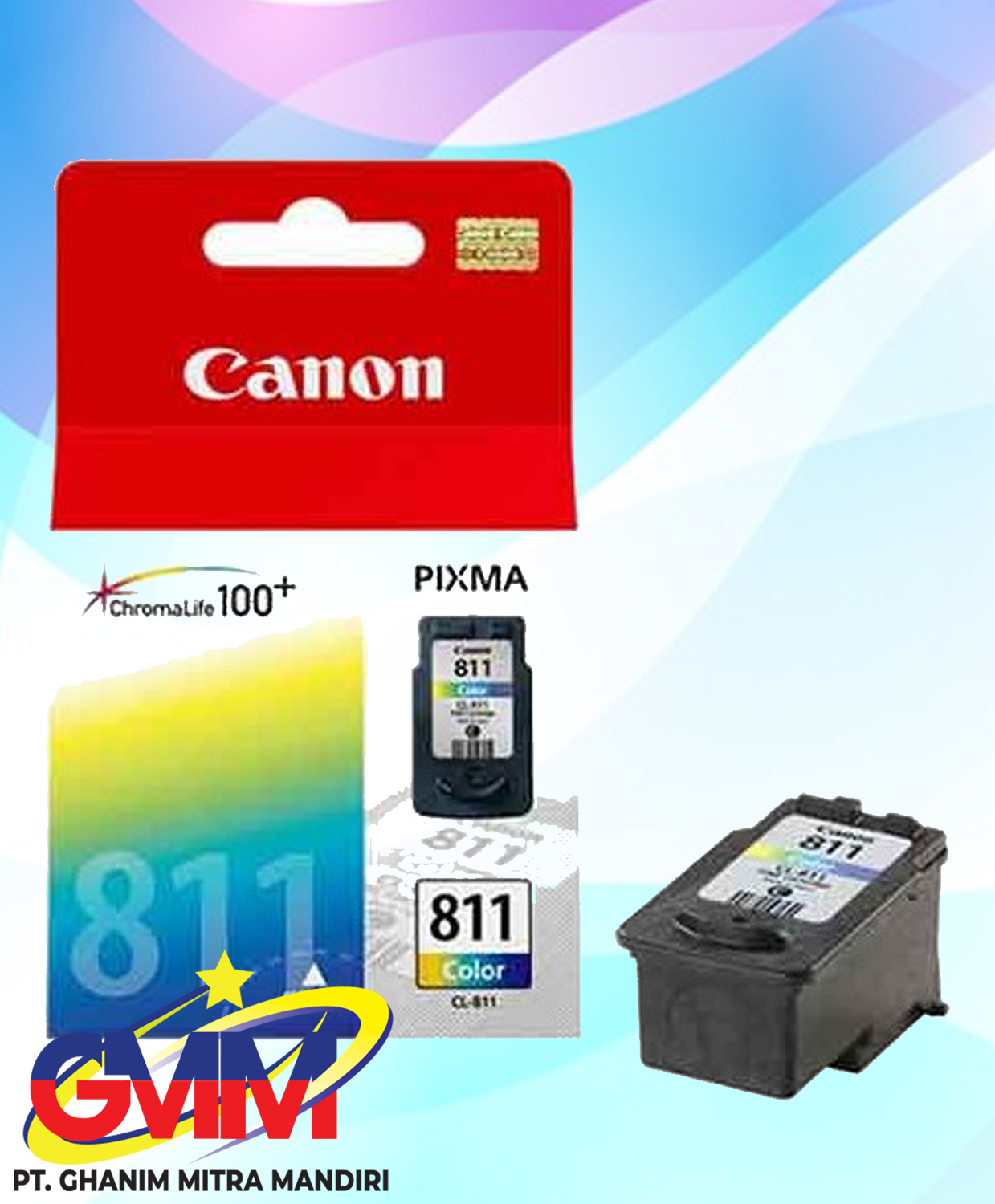 Jual Kebutuhan Sekolah Cartridge Canon 811 Color dari Jual Kebutuhan Sekolah Cartridge Canon 811 Color dari