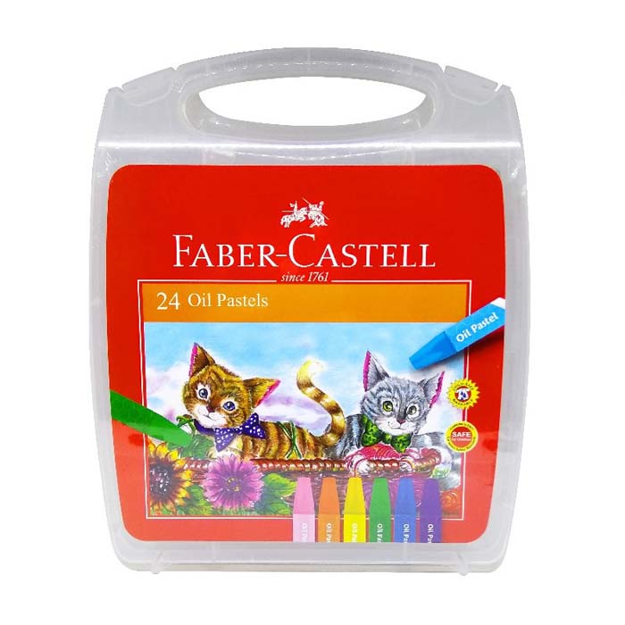 Jual Kebutuhan Sekolah Faber Castell Crayon 24 Warna