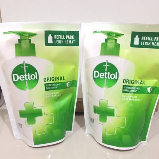 Jual Kebutuhan Sekolah Dettol Cairan pencuci tangan  Refill 