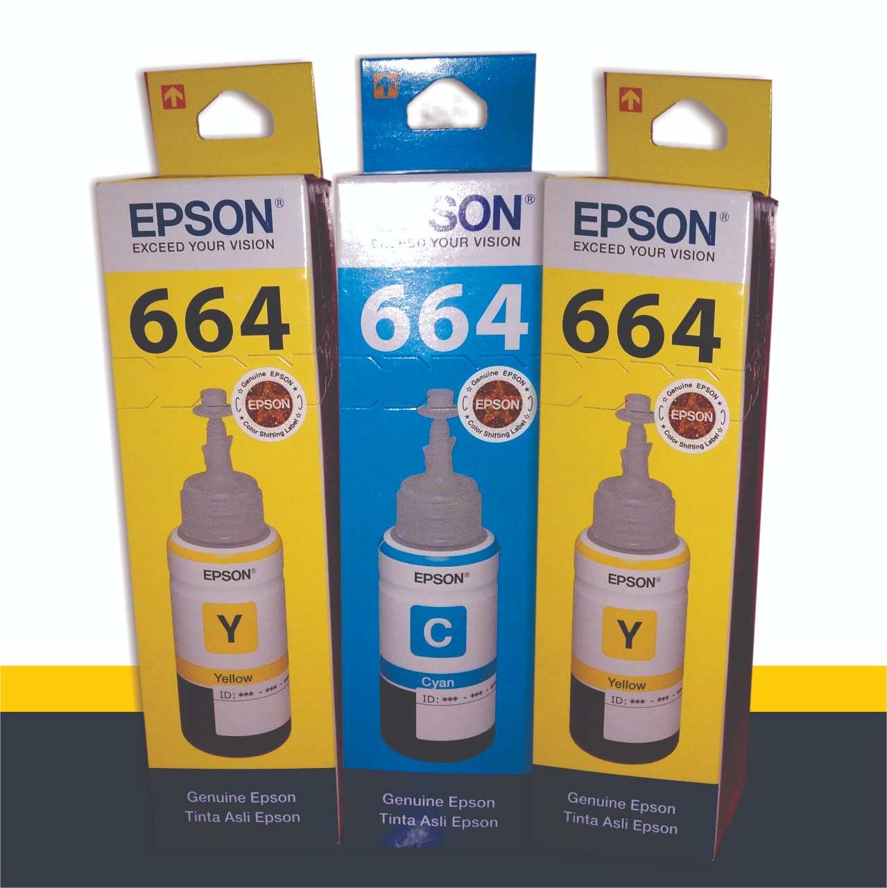 Jual Kebutuhan Sekolah Tinta Printer Epson warna dari 