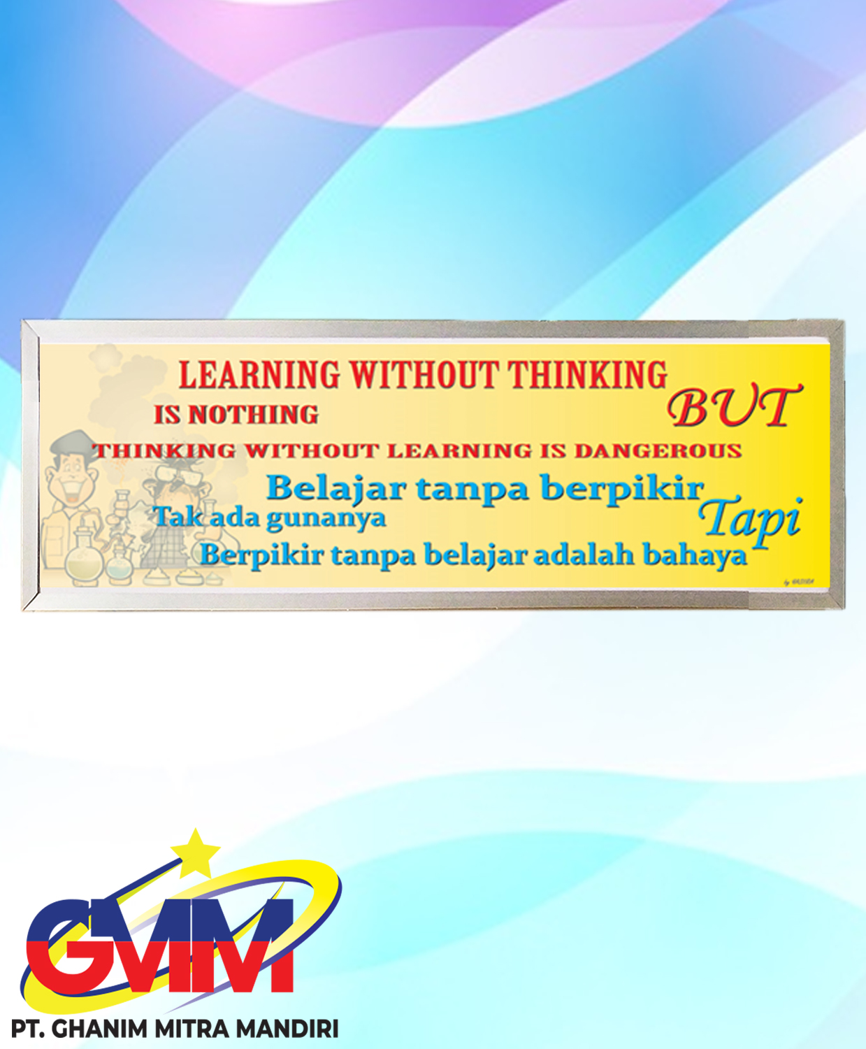 Jual Kebutuhan Sekolah Slogan Kata Kata Mutiara Learning Without