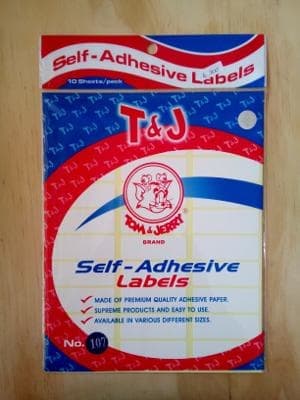 Jual Kebutuhan Sekolah Kertas Label dari penerbit Lainnya Original