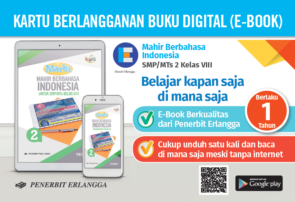 Jual Pembelajaran Digital Smp Bahasa Indonesia Smp Kls 8 Dari Penerbit Penerbit Erlangga Mahameru Original Murah Siplah Eureka Bookhousess