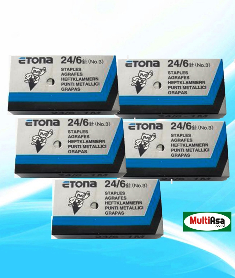 Jual Kebutuhan Sekolah Isi Hekter Etona No 3 Isi 20 Kotak Dari