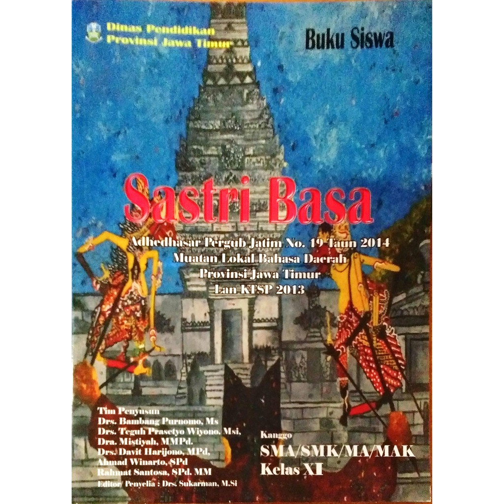 Jual Buku Muatan Lokal Buku Paket Bahasa Daerah Jawa Timur Sastri Basa Sma Kelas 11 Dari Penerbit Lainnya Original Murah Siplah Eureka Bookhousess