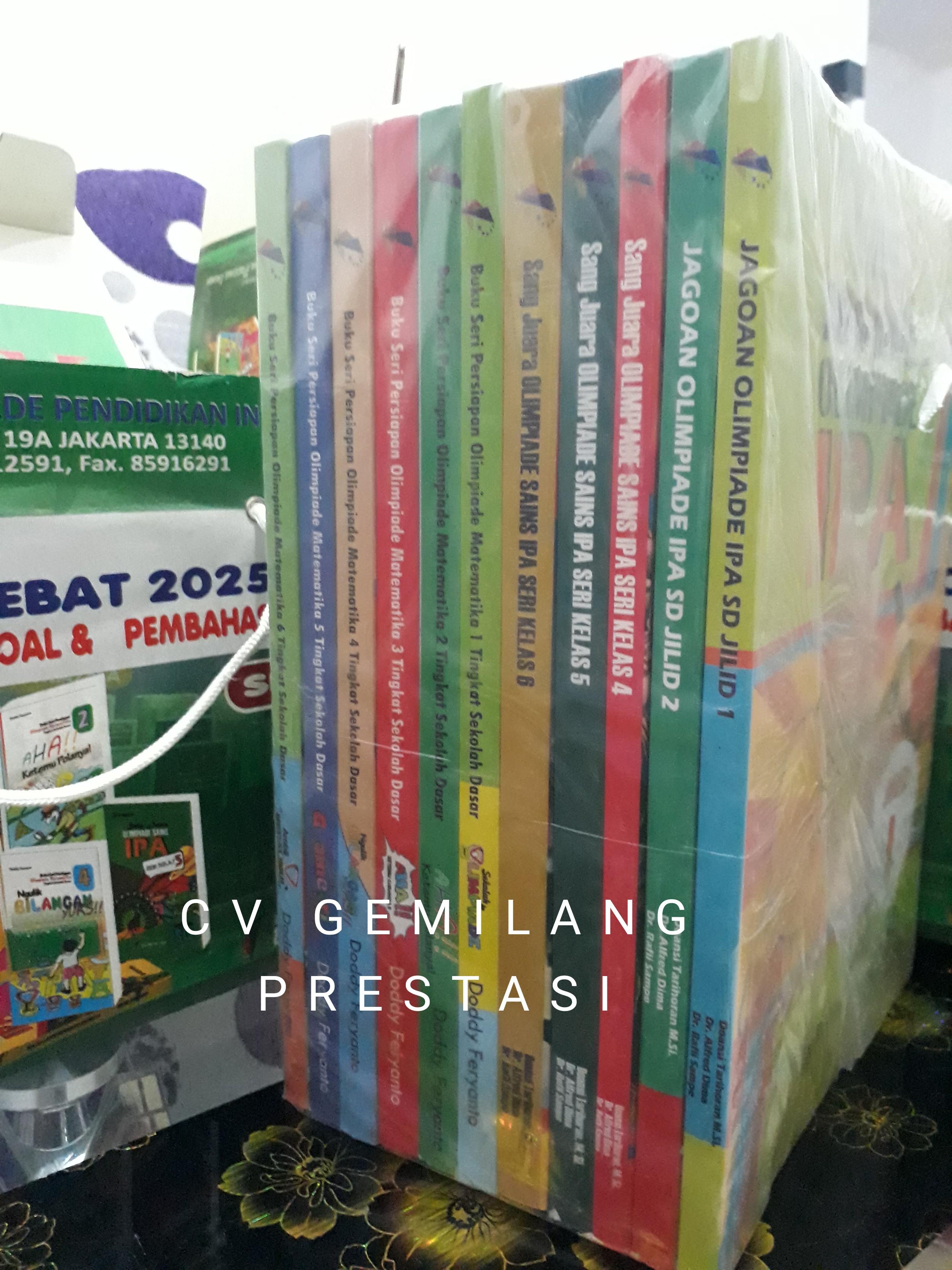 Jual Buku Non Teks Materi Soal Dan Pembahasan Olimpiade Sains