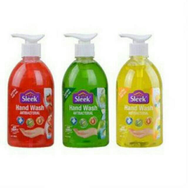 Jual Alat Pencegah Covid19 SABUN CUCI TANGAN SLEEK HAND WASH 500 ML KEMASAN BOTOL PUMP (+PPn 10% ...