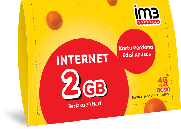 Jual Kebutuhan Sekolah Kartu SP Quota INDOSAT 2 GB dari