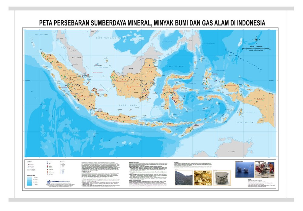 Persebaran minyak bumi di indonesia