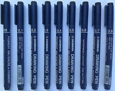 Jual Kebutuhan Sekolah Drawing Pen Snowman 700 Hitam 0 05 0 1 0 3 0 4 0 6 0 7 0 8 Dari Penerbit Snowman Original Murah Siplah Eureka Bookhousess