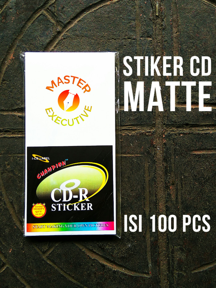 Jual Perlengkapan Komputer Lainnya Stiker  Disc CD  R  DVD 