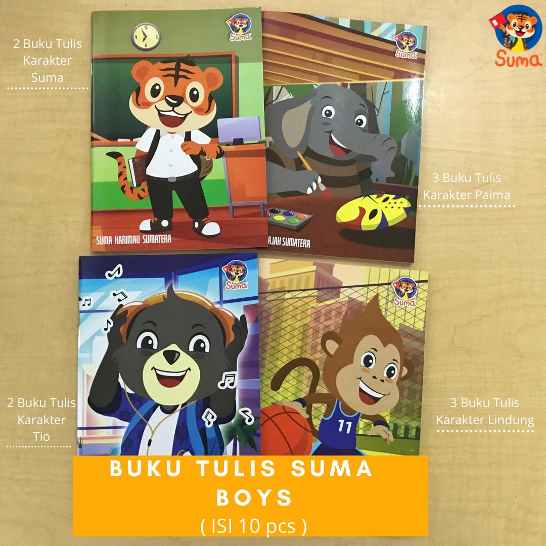 Jual Alat Tulis Sekolah Buku Tulis Suma And Friends Boys Dari Penerbit Suma Official Store Original Murah SIPLah Eureka Bookhousess