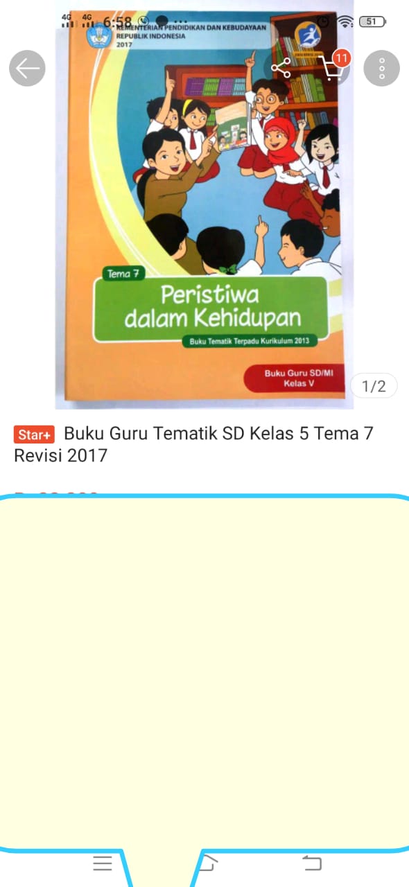 Jual Guru Peristiwa dalam Kehidupan  Buku  Guru dari 