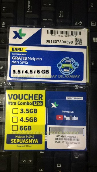 Jual Kebutuhan Sekolah Paket Data XL Combo LTE 4,5 GB dari ...