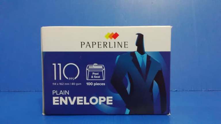 Jual Kebutuhan Sekolah Amplop Paperline  110 pps pendek 