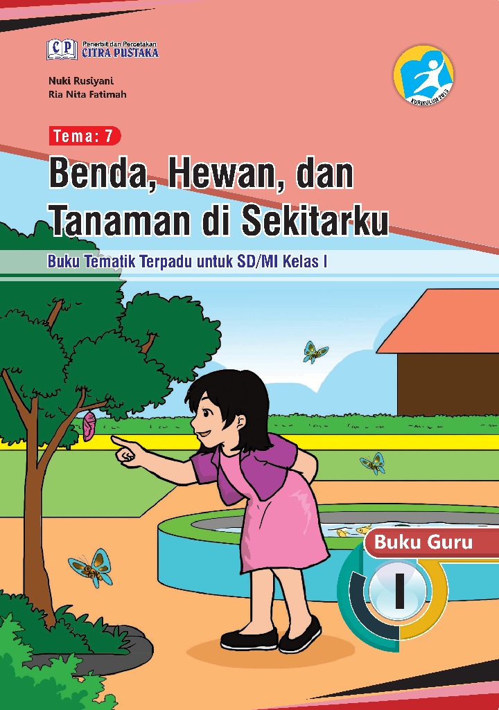 Jual Buku Teks Pendamping Buku Guru Tematik Terpadu SD Kelas 1 Tema 7