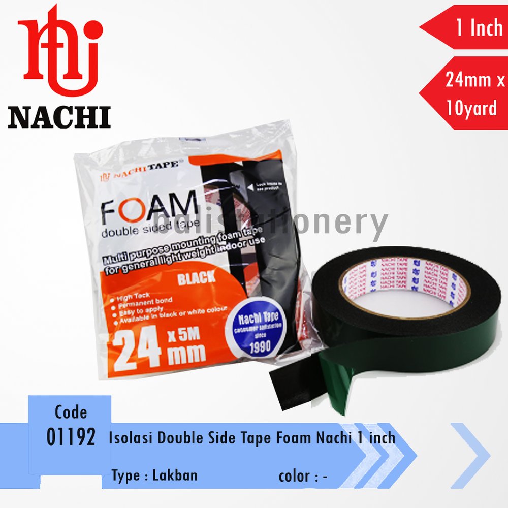 Jual Kebutuhan Sekolah ISOLASI Double Side Tape Foam  Nachi 