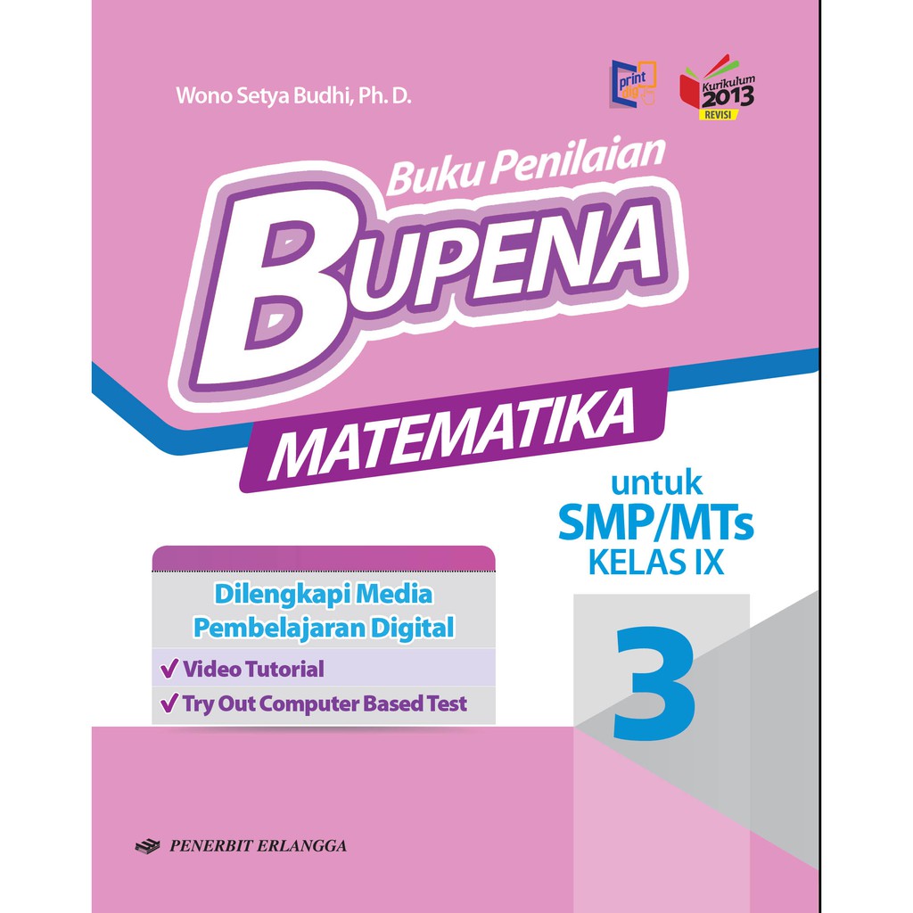 Jual Buku Teks Pendamping BUPENA MATEMATIKA SMP KLS.IX ...