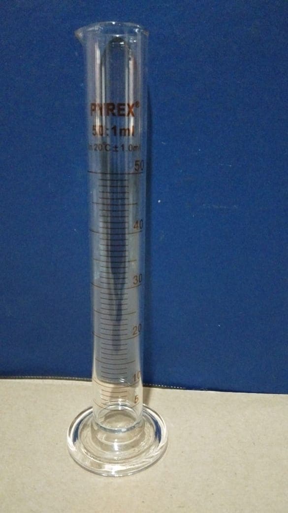 Alat Alat Laboratorium Gelas Ukur Jual Alat Peraga Sekolah Measuring Cylinder Gelas Ukur 50 Ml 1793