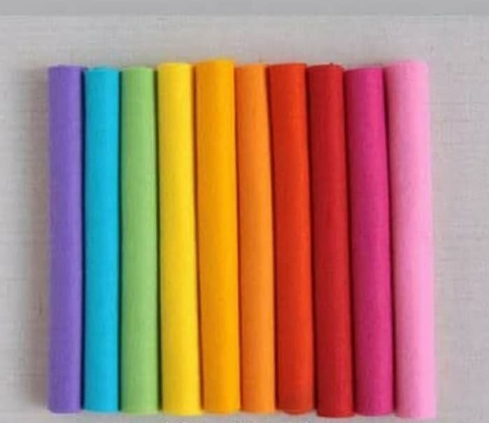 Jual Alat Peraga Sekolah Kain Perca Flanel 12x12 cm (10