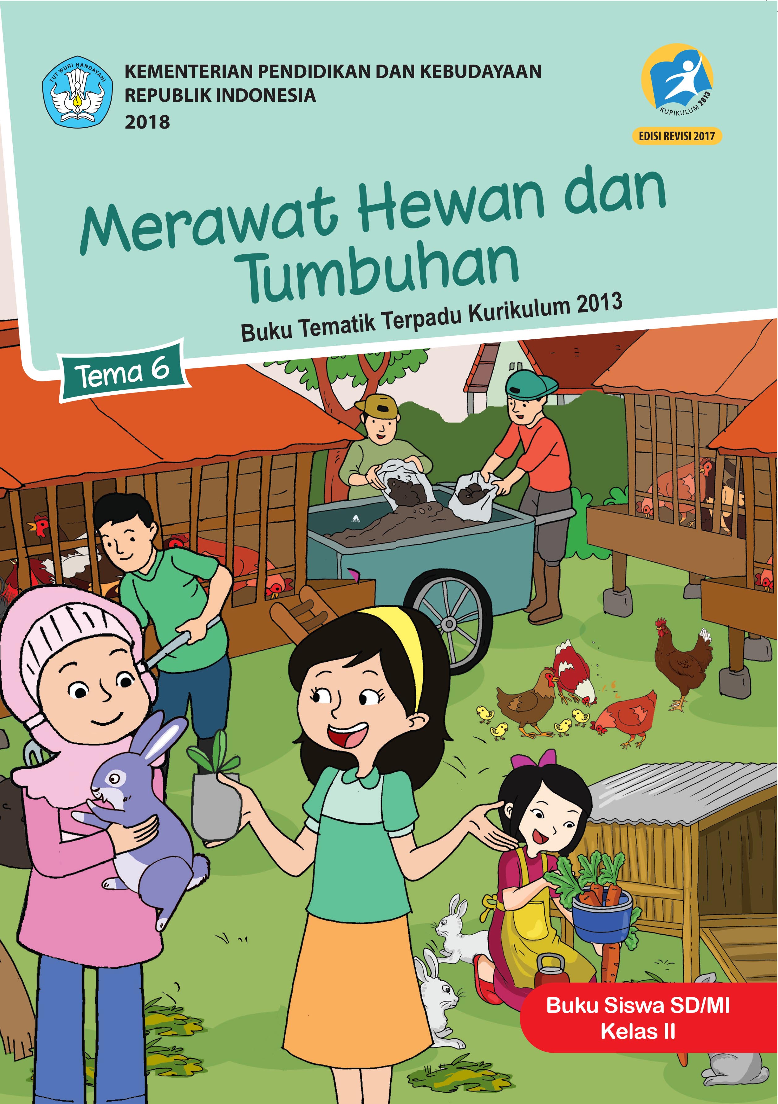 Cover Buku Siswa Tema 6 Kelas 4 Info Berbagi Buku