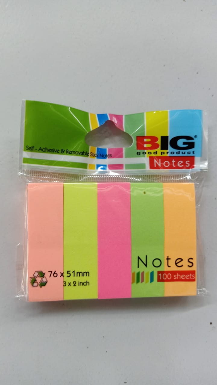 Jual Kebutuhan Sekolah Pembatas Kertas  Sticky Note 5 