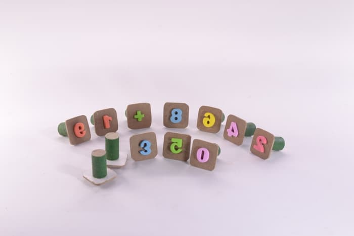 Jual Alat Peraga Sekolah stempel angka dari penerbit