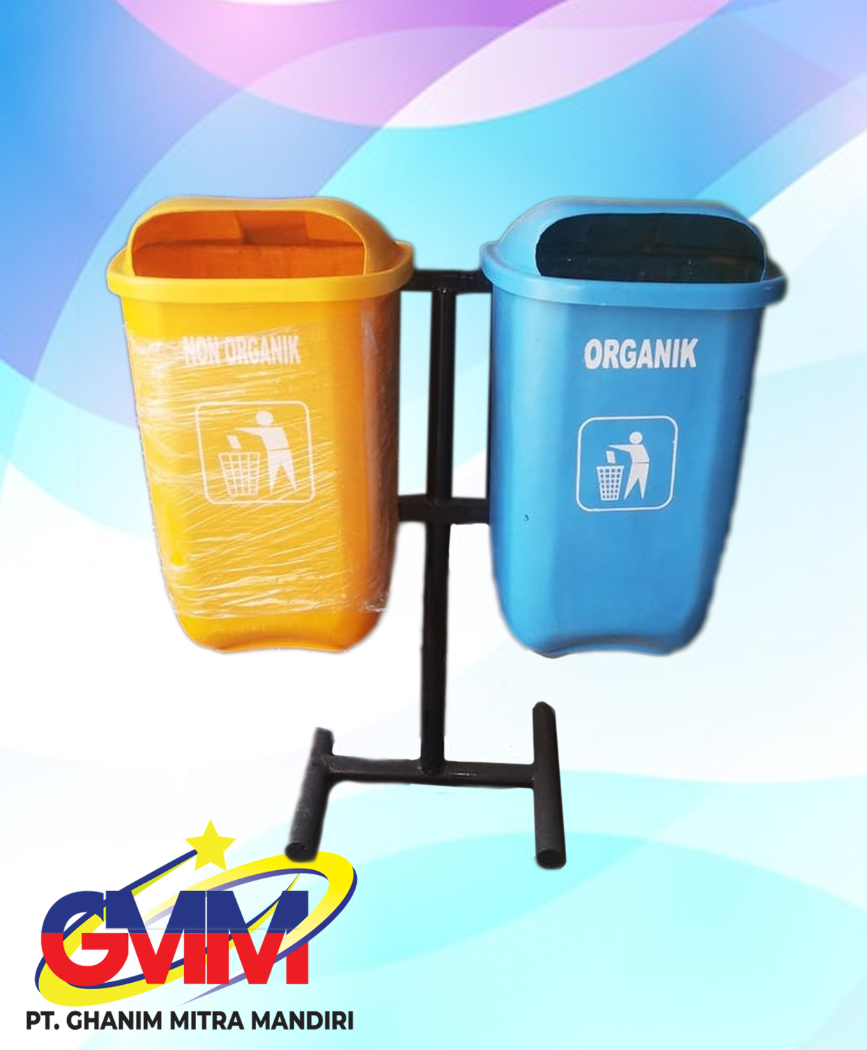  Jual  Kebutuhan Sekolah Tong  Sampah  Isi 2 Oval Geser 