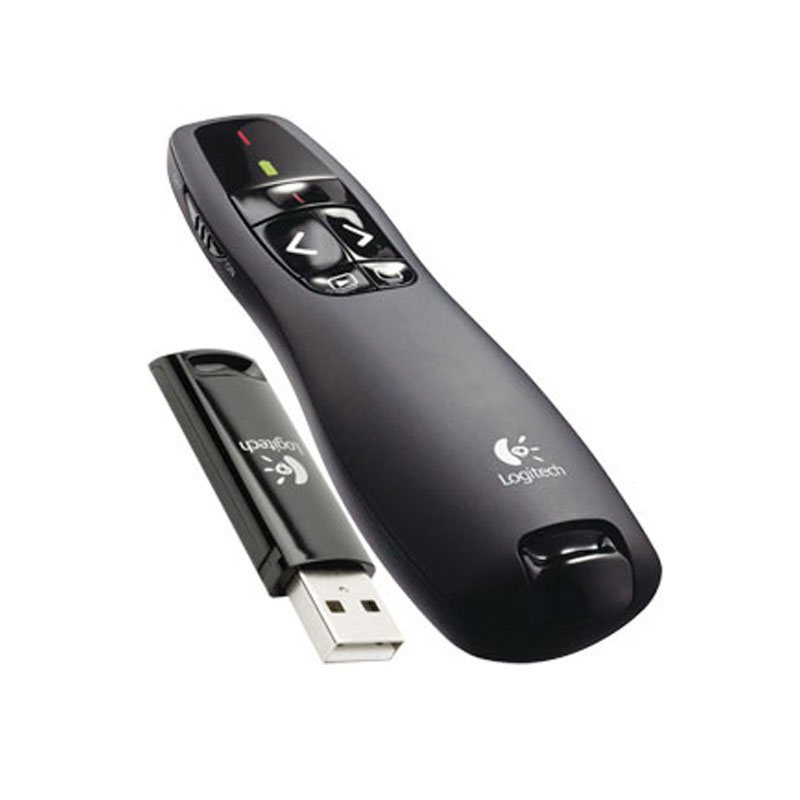 Пульт для презентаций logitech wireless presenter r400